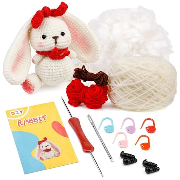 Crochet Kit for Beginners Crocheted Stuffed Animal Set 09 09 09