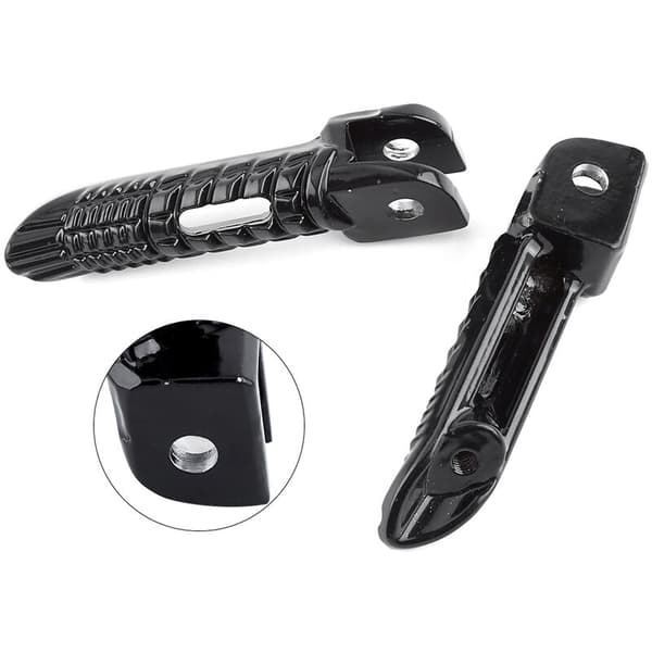Fodhviler til foran til Suzuki GSXR600 GSXR750 GSXR1000 Sort