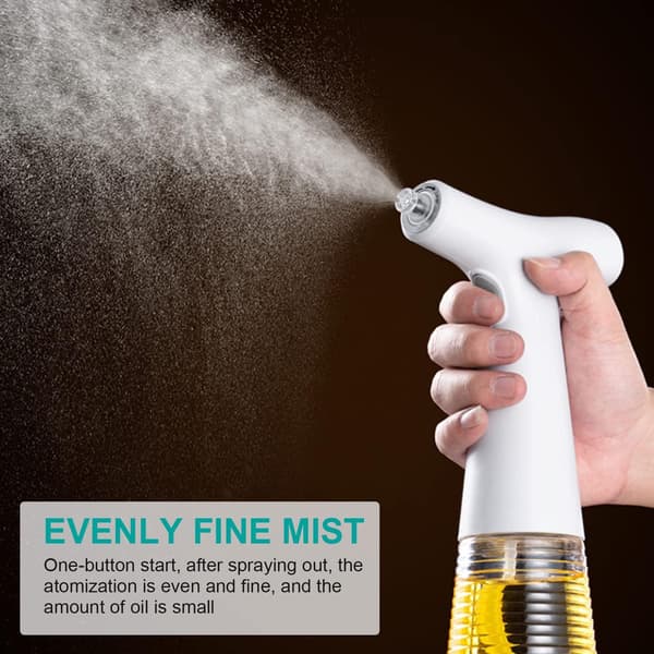 Elektrisk Sprayflaske til madolier 240ml Hvid Vit one size