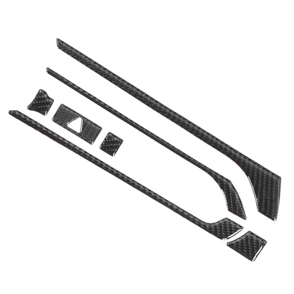 7pcs/set Navigation Panel Trim Central Control Air Vent Decor Carbon Fiber Fits Mazda MX-5 ND/Roadster ND 16-20LHD