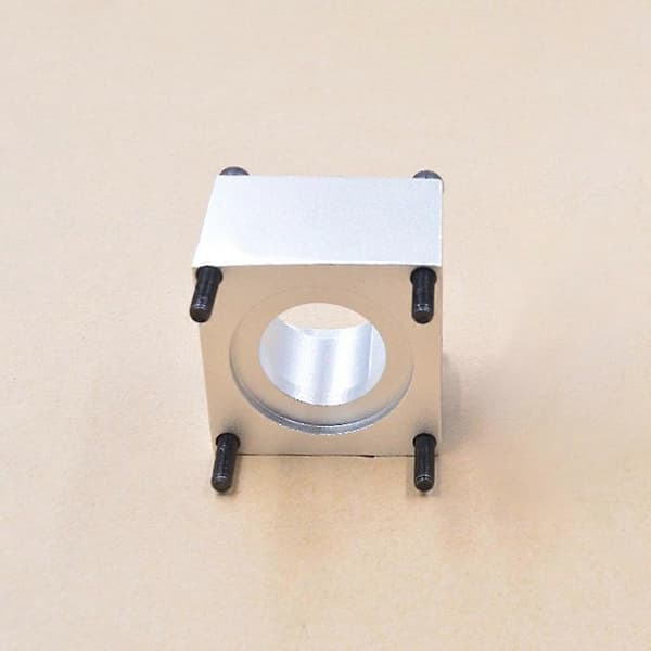 57 Stepper Motor Mounting Bracket Aluminum Alloy Exquisite Durable Stepper Motor Mount for 57mm Stepper Motor