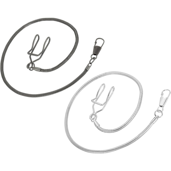 Fickurskedja Svart Silver Black,Silver