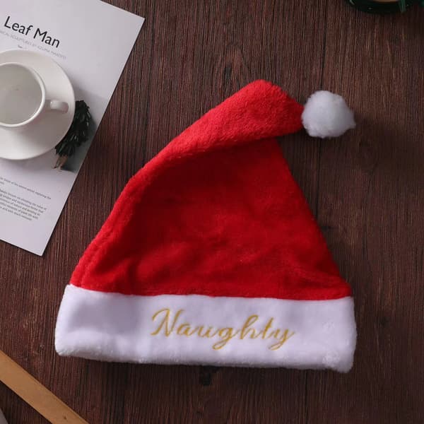 Brodert nisselue juledekorasjon nisselue slem