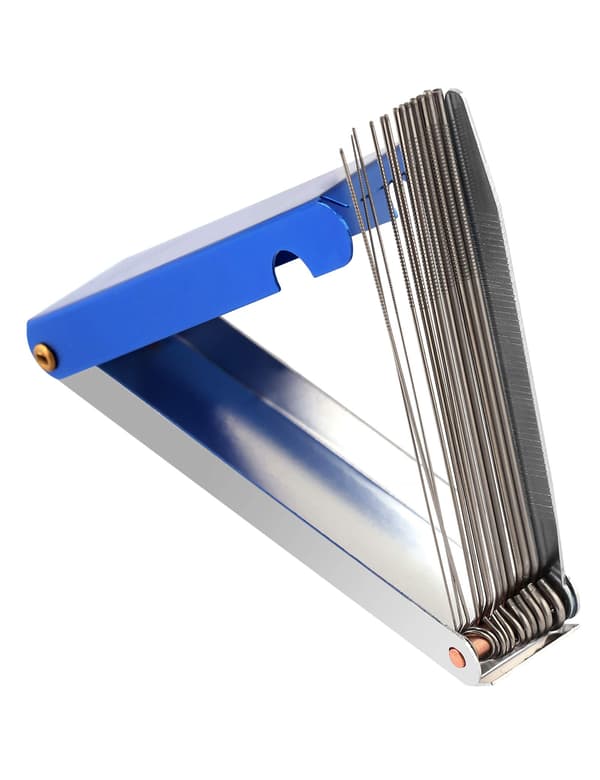 Guitar Saddle Slot File Saw Rods Slot Filing Kit Needle File Set Luthier Replacement Tool Tip Cleaning Files.