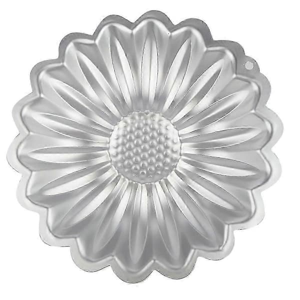 3D Solsikke Blomst Fødselsdagskage Bageform DIY Non-stick Bageudstyr