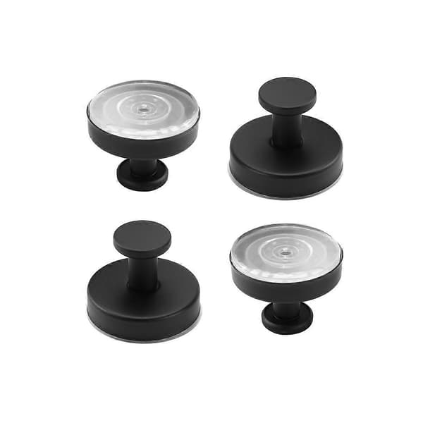 4 Pcs Metal Suction Cup Hook Strong Vacuum Bathroom Suction Cup Hooks Waterproof Towel Holder Rustproof-FX-