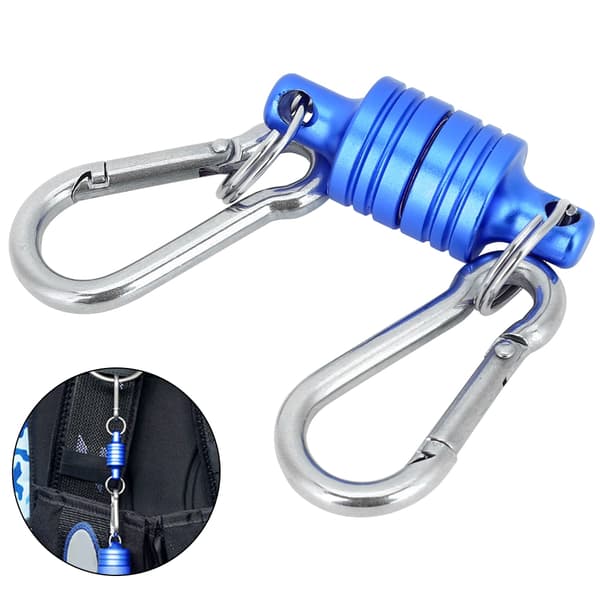 Mini 2 kg Stark Magnetisk Snabbkoppling Hängande Spänne Fixerare Blå