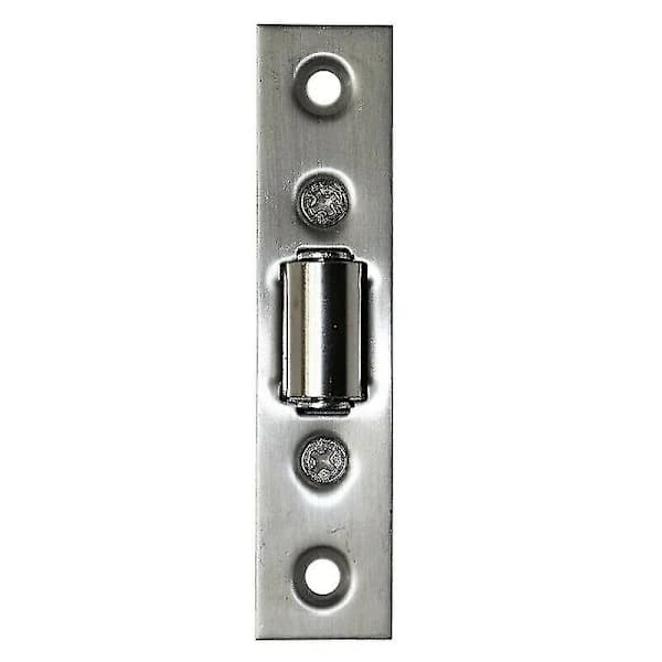 Justerbart rullås i satin, infällt dörrlås med fjäderkula, rostfritt stål (silver) (1 st)