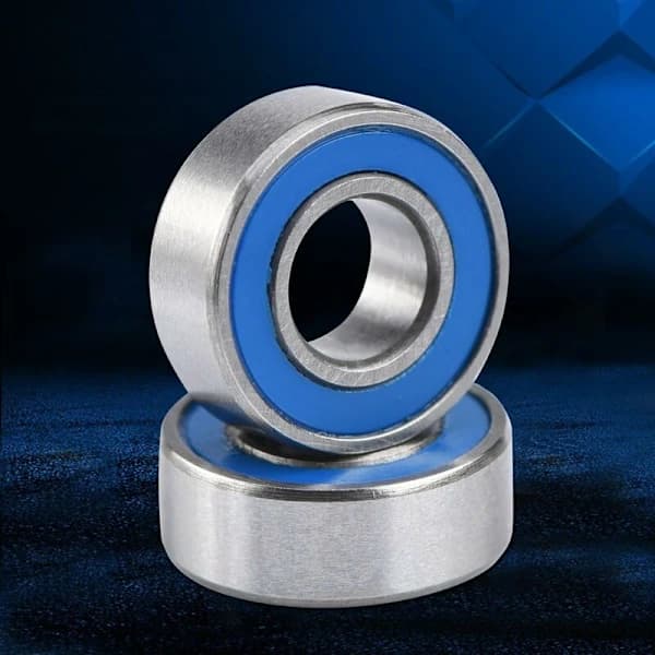 Miniature Flanged Bearings Double Shielded Steel Bearings Kit 5x11x4mm (10pcs)