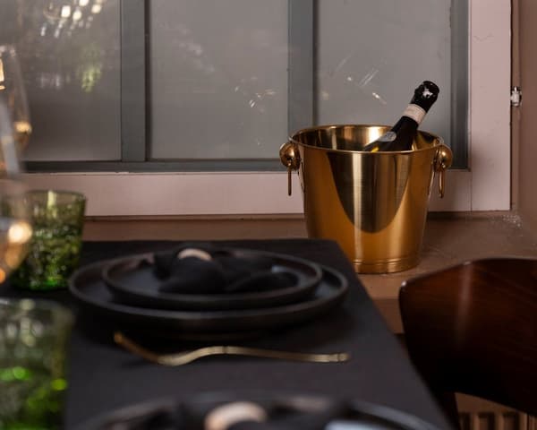 Vinkøler i rustfrit stål guld 4,5 L | Maku Kitchen Life Guld gold