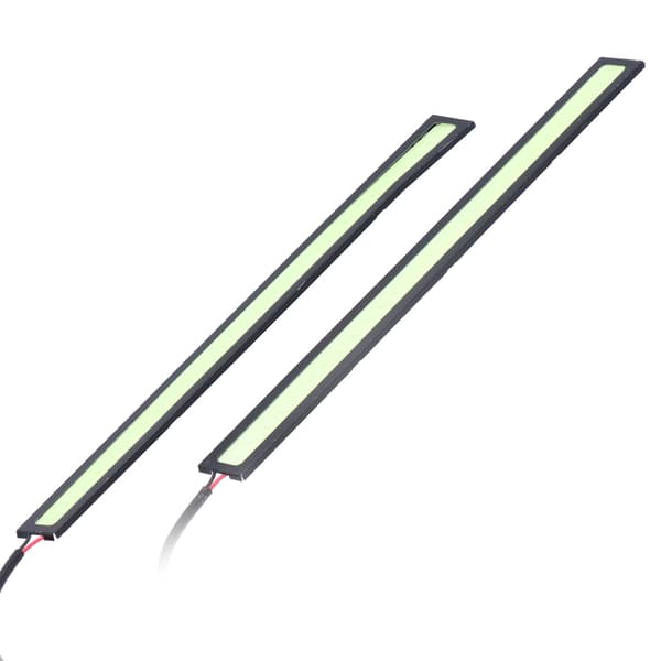 2 stk. Bil LED-lys Vanntette Supersterke COB Tåkelys Kjørelys 12V Universal