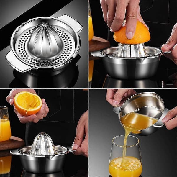 Manuel frugtpresser citrus citronpresser, multifunktionel manuel presser