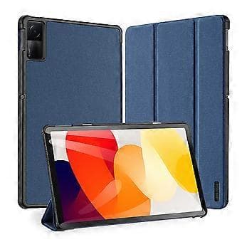 Domo Series PU-deksel til nettbrett for Xiaomi Redmi Pad SE (blå)