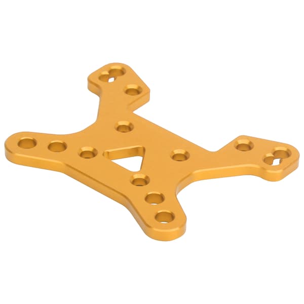 Forreste støddæmperplade dæmpningsplade Passer til Wltoys 144001 1/14 RC Bilreservedele Guld Y