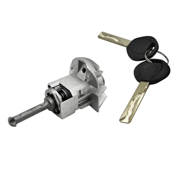 Fits 2001-2006 E46 3-series door lock cylinder, with 2 keys 51217019975 left door