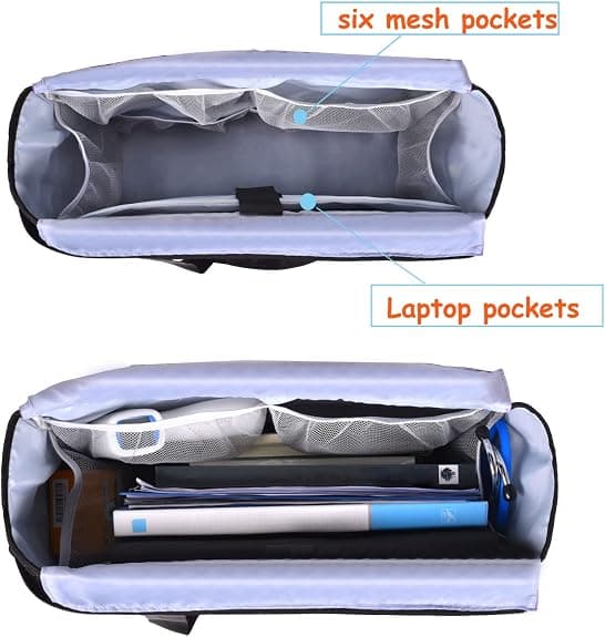 Nurse Work Bag, Clinical Nurse Instructor Bag with Multiple Pockets -FY-