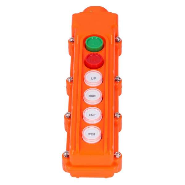 6-way Crane Controller Hoist Remote Control Station Switch 220V 500V