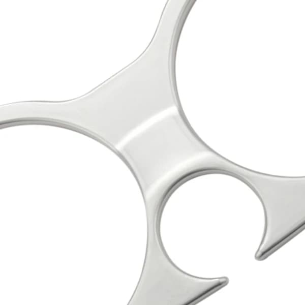 Koppholderdeksel for 5-serie G30 17-19 ABS krom