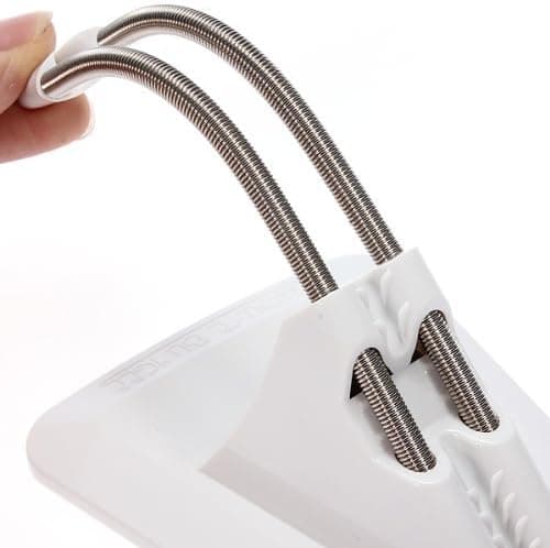Fleksibel Mus Bungee Musekabelhåndtering Holder Fikser Hvit