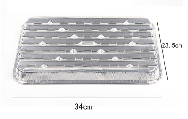 Set med 5 aluminiumformar, aluminiumform, set med formar, Aluminium, S