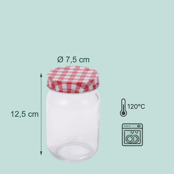 Hillopurkit, 400 ml lasisetti ilmatiiviillä kierrekansilla
