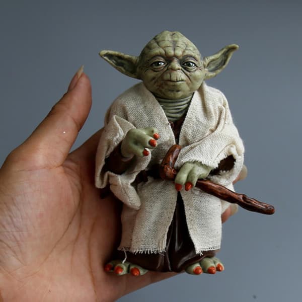 Yoda Figures Exclusive Decorative PVC Delicate Anime Model Toy for Desktop A A