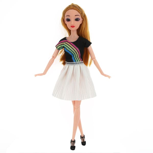 30 cm Barbie-nuken vaatesetti, 8 osaa