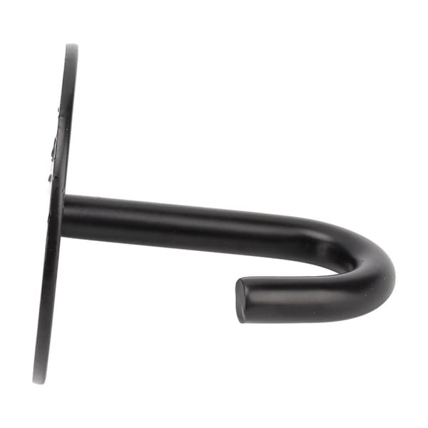 5 Pcs Heavy Duty Fixed Eye Plates Thickened Black 304 Stainless Steel J-Shaped Ceiling Mount Hanger
