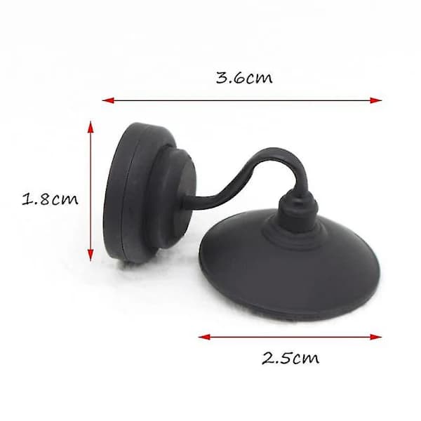 1:12 Miniature LED-lampe Stærk Med Afbryder Til Dukkehus Stue Boligindretningstilbehør[CO]
