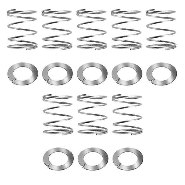 8-pack fjäder och bricka för KitchenAid-blandare - Reservdelar i rostfritt stål för KitchenAid Stand