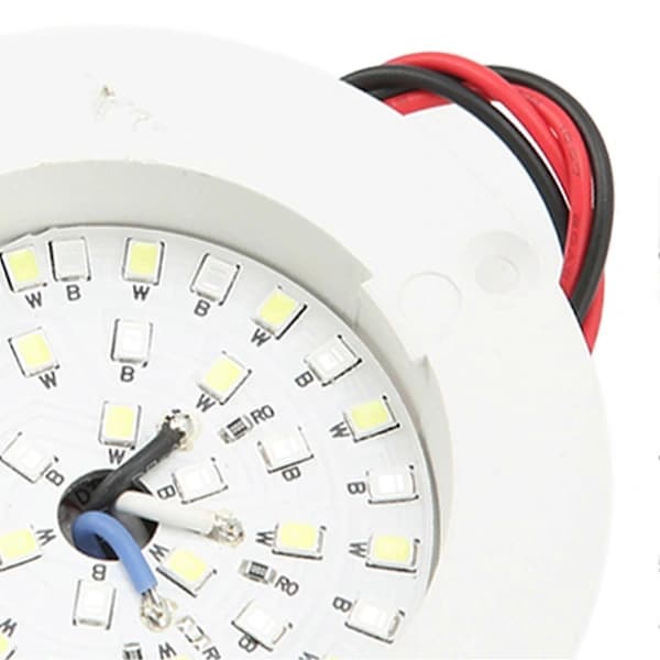 LED Interior Reading Light 12V LED Dome Light Universal Fit for RV Caravan Yacht Boat Cabin White Light 2W