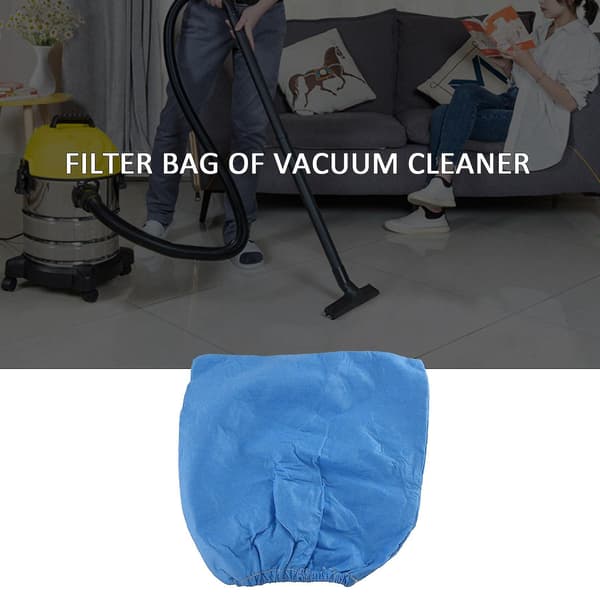 5 st dammsugarpåsar i textil för Karcher Mv1 Wd1 Wd2 Wd3 Se4001, dammsugarpåsar