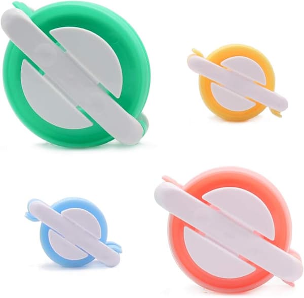 (Sylinder) Pom Pom Maker Kits, 4 størrelser Fluff Ball Weaver DIY Strikking