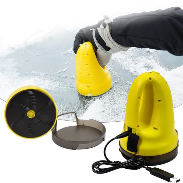 ELECTRIC SNOW AND FAST EASY ICE REMOVAL FROM CAR WINDOWS