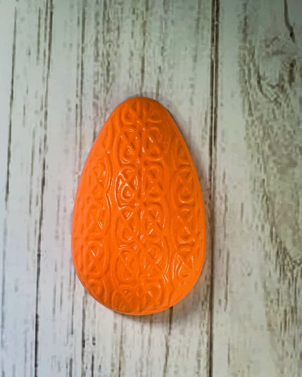 Pralinform Egg Mønstret 250g - Sjokoladeform - BWB 9445 - Spesiell 3-delt form Transparent transparent
