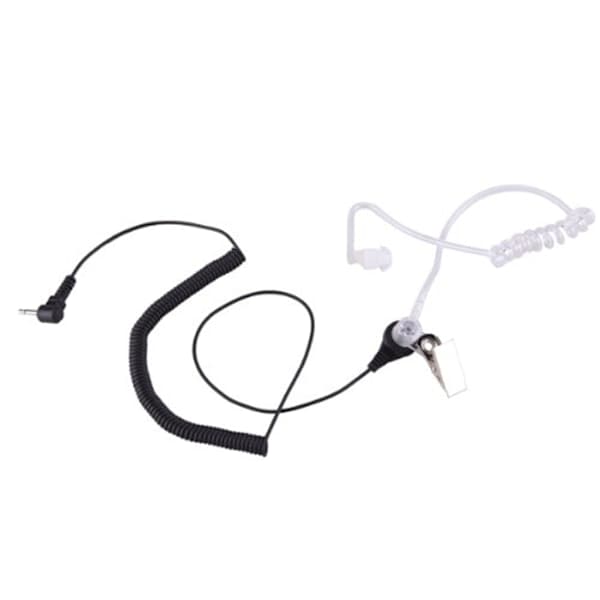 3,5 mm headset-ørepropp headset 1 pinners skinke-amatørradio svart