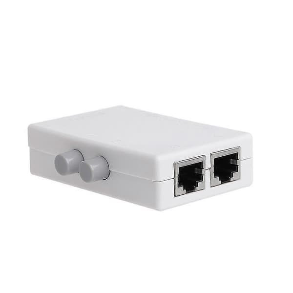 2-in-1-out Or 1-in-2-out Rj45 Splitter Selector Switch 2 Ports Network Switch -Sy