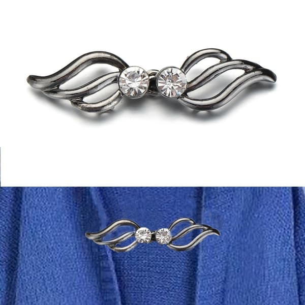 Cardigan Clip Sjal Broche Clip Spænder Sweater Bluse Nål-