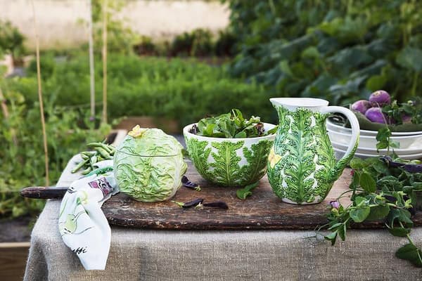 Bowl Ø 21 Kale Cult Design Vit white