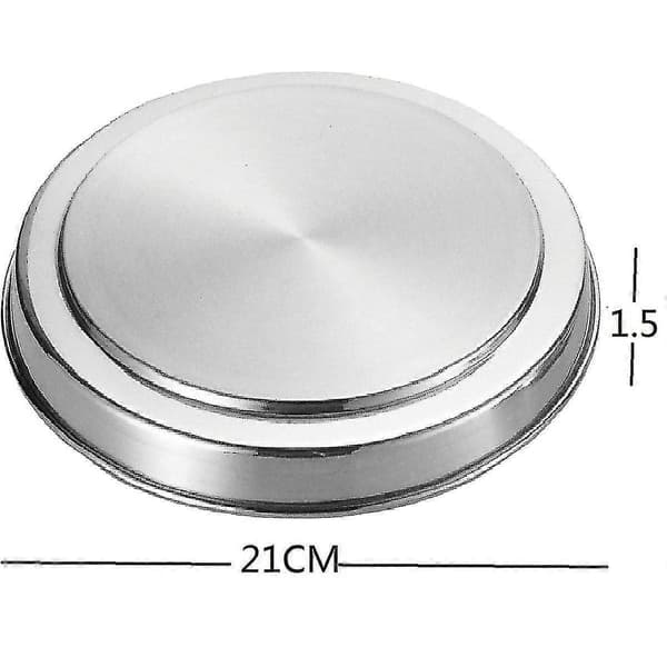 4-pack Stainless Steel Stove Burner Covers - Cooktop Protector Set - Kitchen Utensils 17/21cm