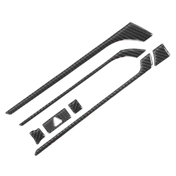 7pcs/set Navigation Panel Trim Central Control Air Vent Decor Carbon Fiber Fits Mazda MX-5 ND/Roadster ND 16-20LHD