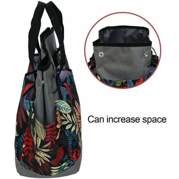 Durable Garden Tool Bag Oxford Organizer with Carry Handle for Lawn and Garden Tools