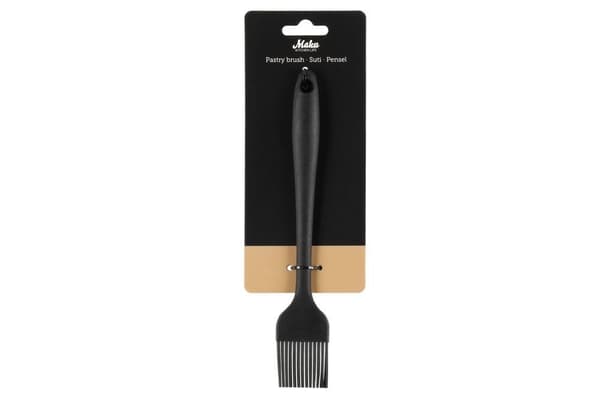 Pensel 20 cm silikone – Rustfrit Stål | Maku Svart black