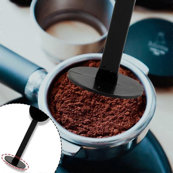 Kaffeske & Tamper - 2 i 1 Multifunktionel Kaffetamper Ske