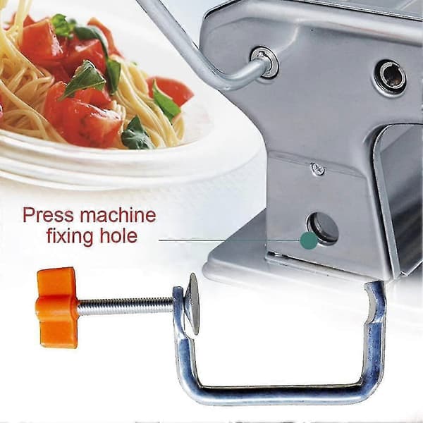 Pasta Machine Holder Kitchen Home Decor Handle Metal Tool Parts Handheld Fixing Noodle Maker Replacement Durable Manual Clamp (holding clamp)