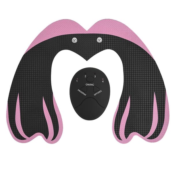 EMS Balde Løfte Massage Maskine Hoftemuskelstimuleringsmassager Sort+Pink