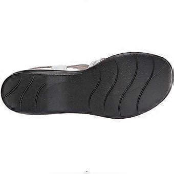 Women's Orthopedic Flat Sole Sandals Comfortable Open Toe Orthopedic Flat Shoes (39 Black)