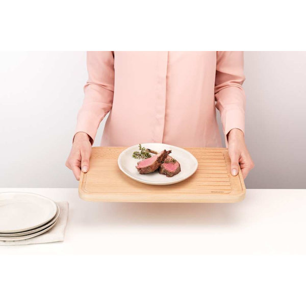 Brabantia Profile Line Träskärbräda Kött Stor Trä Trä Trä