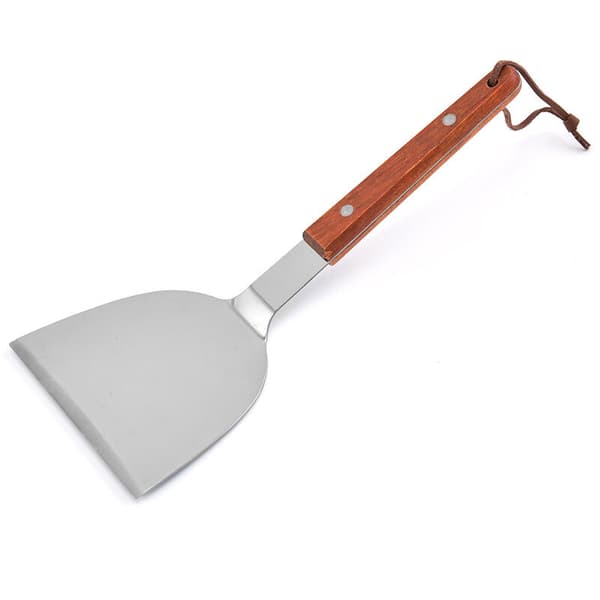 Sæt med 1 plancha-spatel, plancha-redskab til plancha-grill (27,3 cm)
