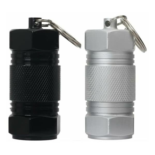 Aluminum Keychain with Large Capacity, Waterproof Pill Holder